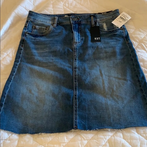 “Kut” Jean Skirt - Picture 1 of 6